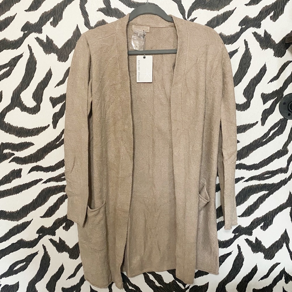 Barefoot Dreams CozyChic Lite Essential Long Cardigan NWT Size M